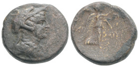 Greek coins AE Bronze, 7,9 g. 21,3 mm.