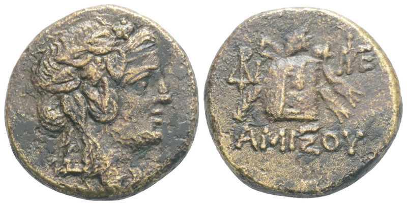 PONTOS. Amisos. Time of Mithradates VI Eupator (Circa 105-90 or 90-85 BC). Ae. 8...