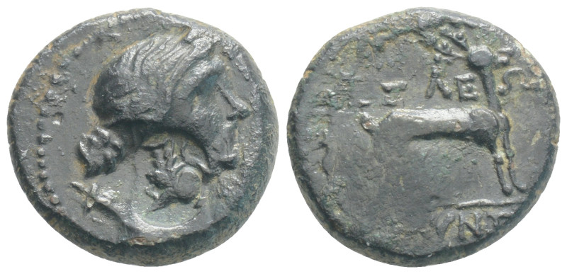 KINGS OF GALATIA. Amyntas (36-25 BC). Ae. Uncertain mint in Galatia, Pisidia or ...