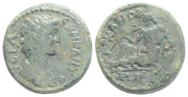 LYDIA. Saitta. Pseudo-autonomous (First half of 2nd century). Ae. 3,6 g. 17,5 mm.