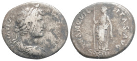 Roman Imperial
Hadrian AD 117-138. Rome. Denarius AR, 3 g. 18,9 mm.