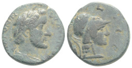 Roman Provincial
LYCAONIA, Iconium, Antoninus Pius (138-161 AD) AE Bronze (17,4 mm, 3,6 g)
Obv: ANTONINVS AVG PIVS. Laureate, draped and cuirassed bus...