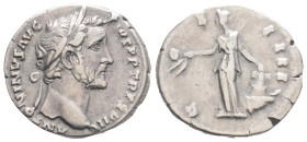 Roman Imperial
Antoninus Pius (138-161 AD). Rome, AR Denarius (18.3 mm 3.3 g)
Obv: ANTONINVS AVG PIVS P P TR P XV, laureate head of Antoninus Pius to ...