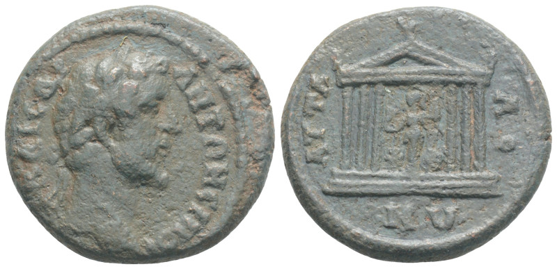 PAMPHYLIA. Attalea. Antoninus Pius (138-161). Ae. 9,3 g. 24,8 mm.
Obv: ΚΑΙϹΑΡ ΑΝ...