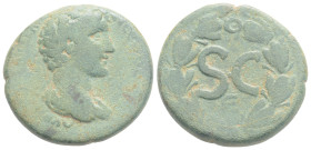 Seleucis and Pieria. Antioch. Marcus Aurelius AD 161-180.
Bronze Æ, 9,4 g. 23,1 mm.