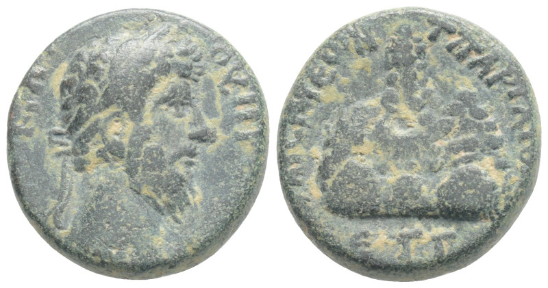 Roman Provincial, Cappadocia. Caesarea. Lucius Verus AD 161-169. Bronze Æ, 7,6 g...