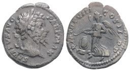 Roman Imperial
Septimius Severus AD 193-211. Rome. Denarius AR, 19,1 mm., 3,1g.
L SEPT SEV AVG IMP XI PART MAX, laureate head of Septimius Severus to ...