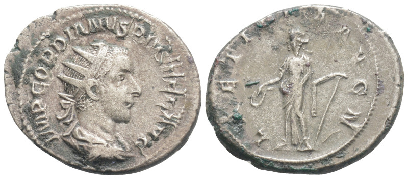 Gordianus III Pius (238-244 AD). AR Antoninianus (24,8 mm, 4.9 g), Rome.
Obv. IM...