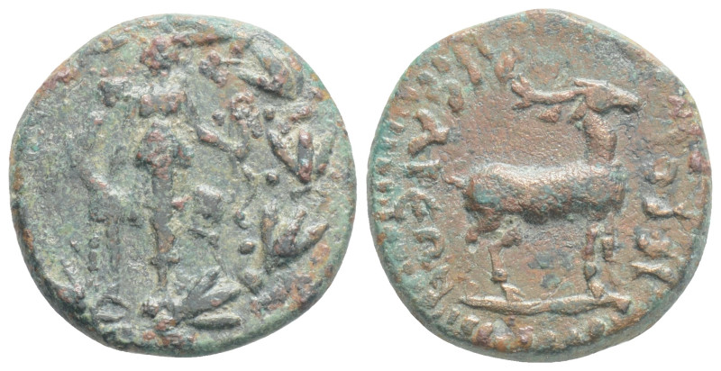 Greek Coins
LYDIA. Hierocaesaraea. Pseudo-autonomous. Ae (1st-2nd centuries AD)....