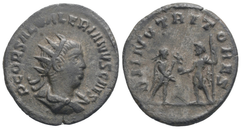 Roman Imperial
Valerian I AD 253-260. Rome. Antoninianus AR, 2,9 g. 21,9 mm.