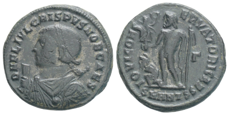 Roman Imperial
Crispus AD 317-326. Antioch. Follis Æ, 3,5 g. 19,5 mm.