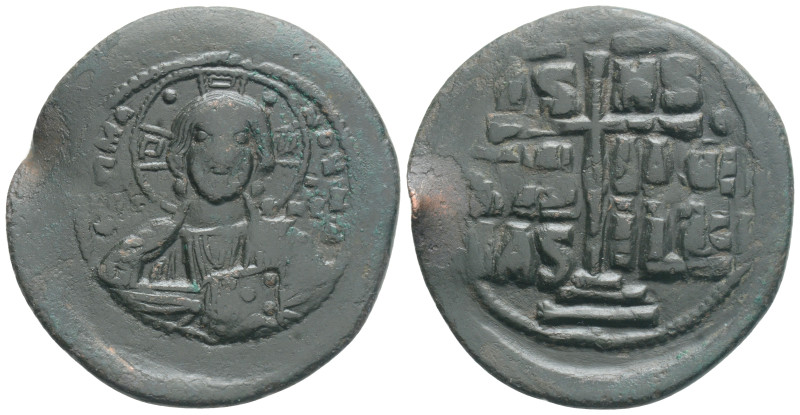 ANONYMOUS FOLLES. Class B. Attributed to Romanus III (1028-1034). 9,4 g. 33,1 Ob...