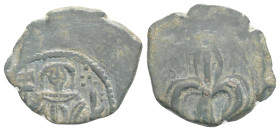 Byzantine Coins, AE Follis, 1,1 g. 16,4 mm.