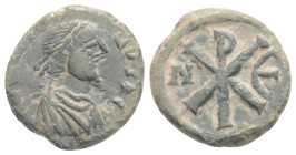 Justinus I (518-527) - AE Pentanummium (Constantinople, 1.69 g) 14,1 mm.
