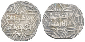 Islamic medieval silver Coins, .2,8 g. 21,9 mm.