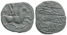 ISLAMIC, Seljuks. Rum, Kaykhusraw I (AH 588-592 / 1192-1196 AD) 2,8 gr.23,2 mm.