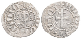 Armenian Kingdom, Cilician Armenian Silver Coin, Ar. 0,43 g. 15,7 mm.