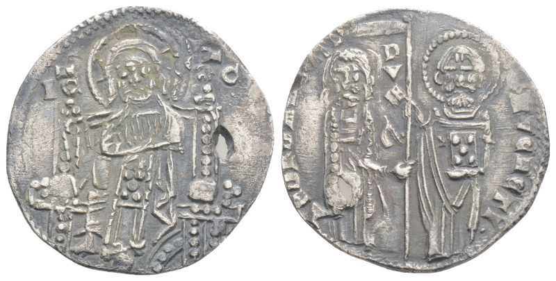 Medieval taly, Venice, Bartolomeo Gradenigo, Doge (1339-1342 AD) AR Grosso (20.3...