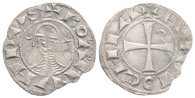 World
Crusaders. Antioch. Bohémond III (1163-1201 AD), AR Denier (18,3 mm 0.75g)