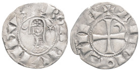 World
Crusaders. Antioch. Bohémond III (1163-1201 AD), AR Denier (18,2 mm 0.88 g)