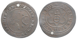 Medieval Coins 0,86 g. 19,1 mm.