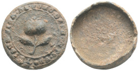 Byzantine lead seal 9,4 g. 25,1 mm.