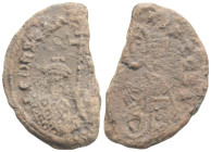 Byzantine lead seal 10 g. 31,4 mm.