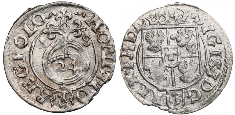 Sigismund III, 1,5 groschen 1618, Bromberg Wyśmienity, okołomenniczy egzemplarz....