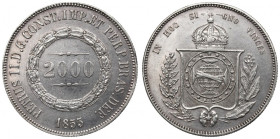 Brasil, 2.000 reis 1855