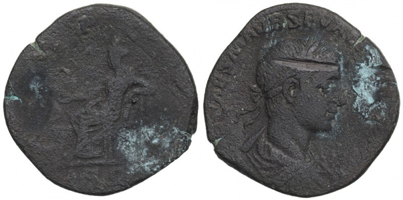 Roman Empire, Severus Alexander, Sestertius Obiegowy egzemplarz brązu Aleksandra...