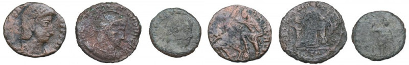 Roman Empire, Lot of ae Obiegowe egzemplarze. 

ancient, antike Rome, Roman Em...