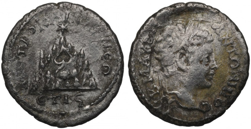 Roman Provincial, Caracalla, Drachm Capadocia Obiegowy egzemplarz rzadkiej drach...