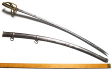 France, Sabre AN IX cavalry officer, Kliengenthal