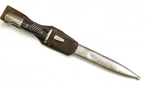 Germany, Mauser Bayonet Ładny egzemplarz z piękną oksydą. Okładki bakielitowe. Z...