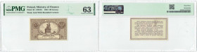 II RP, 20 groszy 1924 - PMG 63