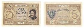 II RP, 5 złote 1924 -II EM. A RZADKOŚĆ