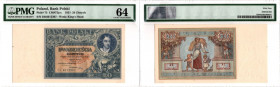 II RP, 20 złotych 1931 DH - PMG 64