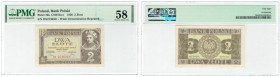 II RP, 2 złote 1936 DX - PMG 58