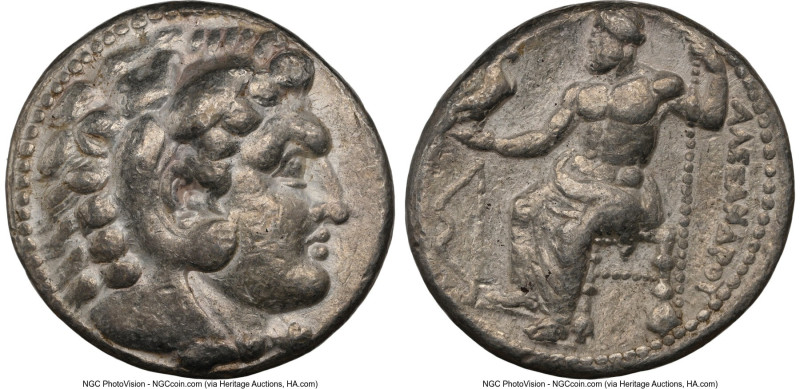 MACEDONIAN KINGDOM. Alexander III the Great (336-323 BC). AR tetradrachm (25mm, ...