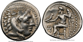 MACEDONIAN KINGDOM. Alexander III the Great (336-323 BC). AR drachm (17mm, 1h). NGC VF. Lifetime issue of Miletus, ca. 325-323 BC. Head of Heracles ri...