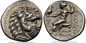 IONIA. Miletus. Ca. early 3rd century BC. AR drachm (17mm, 12h). NGC Choice VF. Posthumous issue in the name and types of Alexander III the Great of M...