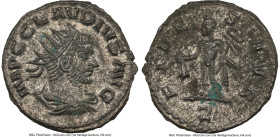 Claudius II (AD 268-270). BI antoninianus (19mm, 12h). NGC MS, Silvering. Antioch, 7th officina. IMP C CLAVDIVS AVG, radiate, draped, and cuirassed bu...