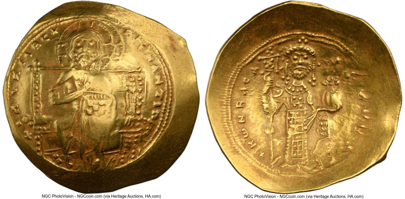 Constantine X Ducas (AD 1059-1067). AV histamenon nomisma (24mm, 3.79 gm, 6h). N...