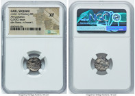 ANCIENT LOTS. Celtic. Central Gaul. Sequani. Ca. mid 1st century BC. Lot of three (3) AR quinarii. NGC XF. Includes: Three AR quinarii, different type...