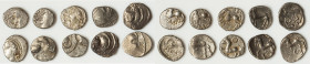 ANCIENT LOTS. Celtic. Gaul. Ca. mid 1st century BC. Lot of ten (10) AR quinarii. Fine-XF. Includes: Ten AR quinarii, various types. Total of ten (10) ...