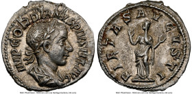 ANCIENT LOTS. Roman Imperial. Lot of five (5) AR denarii. NGC Choice XF-Choice AU. Includes: Five Roman Imperial AR denarii, different emperors and va...