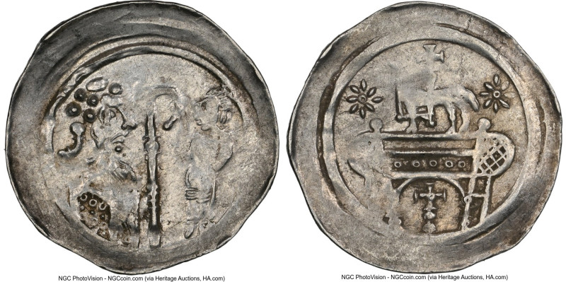 Strasbourg. Anonymous Denier (Pfennig) ND (1050-1250) MS62 NGC, Rob-8965. Pascha...