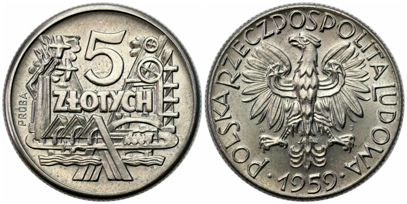 Nickel coins - PROBAS
POLSKA / POLAND / POLEN / II RP / PROBA / PATTERNPRL. PRO...