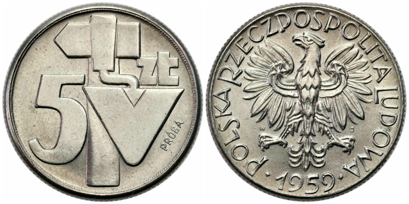 Nickel coins - PROBAS
POLSKA / POLAND / POLEN / II RP / PROBA / PATTERNPRL. PRO...