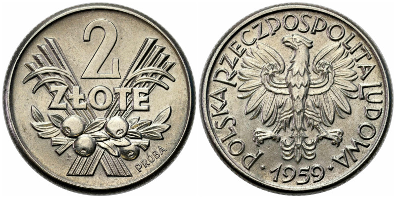 Nickel coins - PROBAS
POLSKA / POLAND / POLEN / II RP / PROBA / PATTERNPRL. PRO...